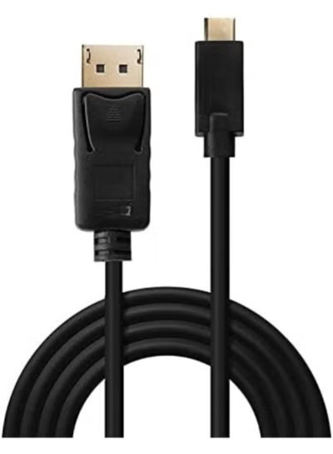 USB Type C to DisplayPort Adapter Cable 5M - 4K@60Hz with HDR Support, Durable & Easy Connection for High-Quality Video - Image 1