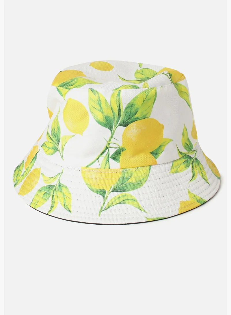 Haute Sauce Floral Print Bucket Hat