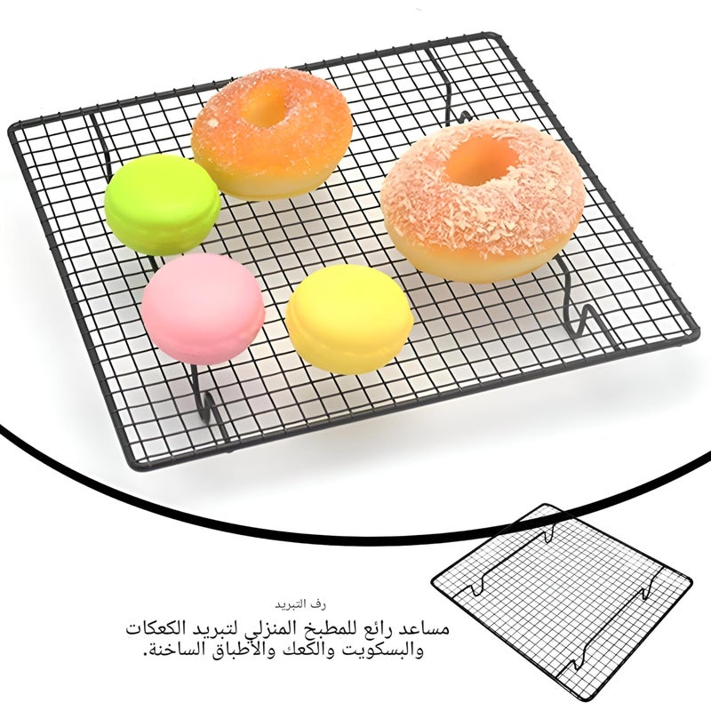 Baking Tray - Versatile Nonstick Cooling Rack 40.5 X 25.5cm, Ideal for Cookies, Cakes, and Bread - Must-Have Baking Tools for Home Chefs (1 PCS) - Image 2