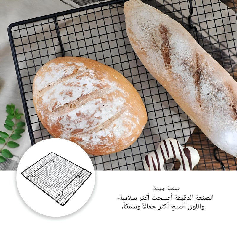 Baking Tray - Versatile Nonstick Cooling Rack 40.5 X 25.5cm, Ideal for Cookies, Cakes, and Bread - Must-Have Baking Tools for Home Chefs (1 PCS) - Image 4