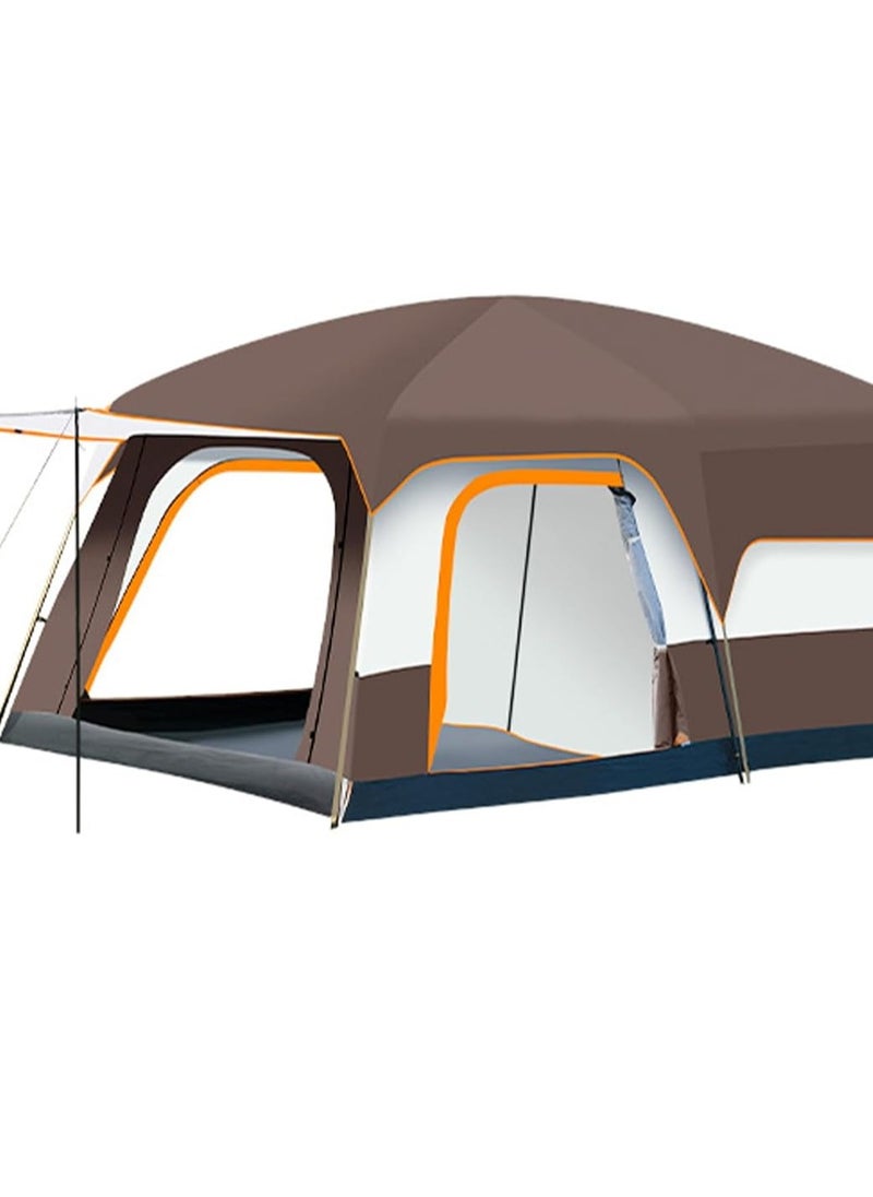 DubaiGallery Large Two-room Family Tent - Waterproof Tent - Camping Tent,with Aluminum Poles, Easy Set-Up for Outdoor, Hiking, Glamping Lightweight Camping Tent  - Image 2