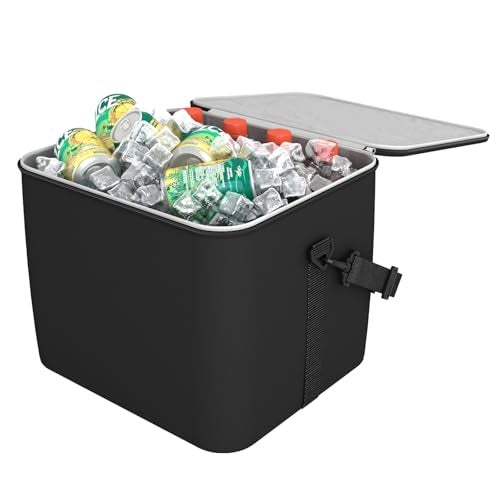 HOTOR Cooler Bag for Trunk Organizer  Portable Cooler for Car Organizer Leakproof Car Cooler for Vehicle Soft Small Cooler Fits Trunk Organizer with Cooler for Car  SUV