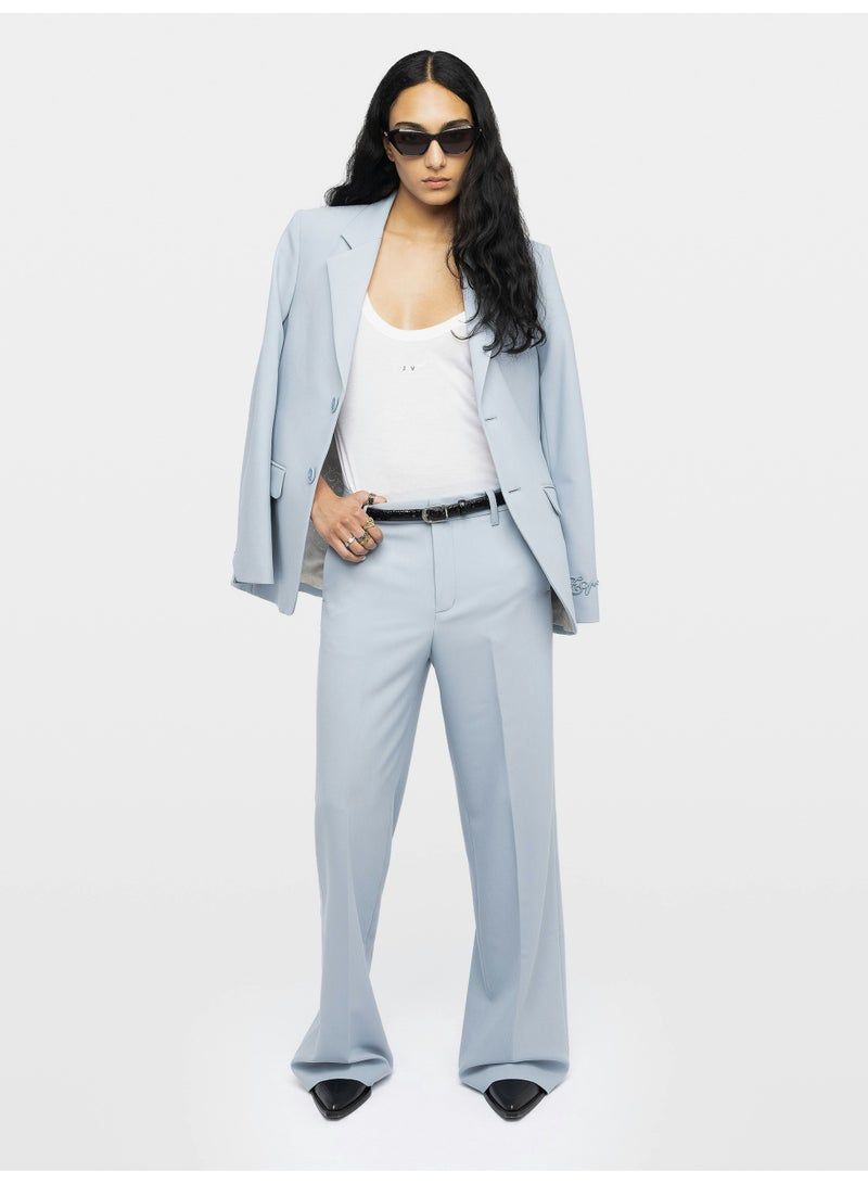 Zad Panol Rhinestone-embellished Wide-Trousers P anol - Image 3