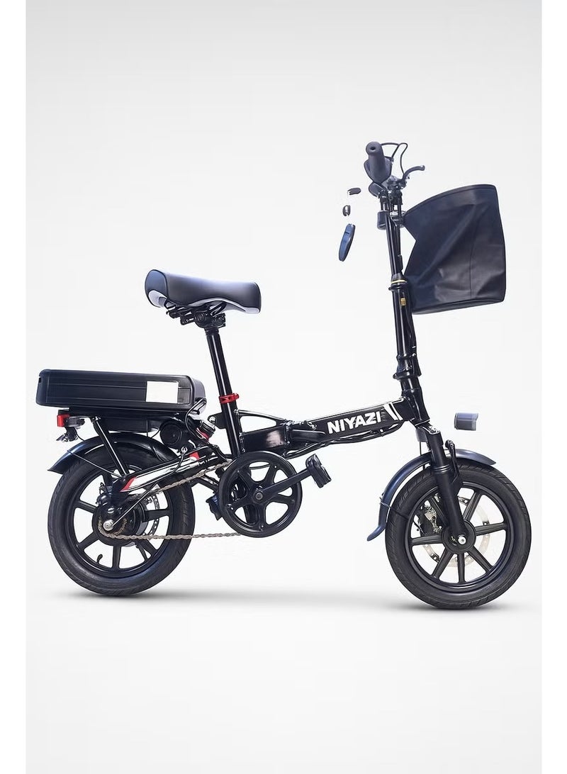 Electric scooter and bicycle | Electric bicycle for adults | Electric scooter for adults | 14-inch tires | 48V 15,000 mAh battery | Bluetooth - Image 1