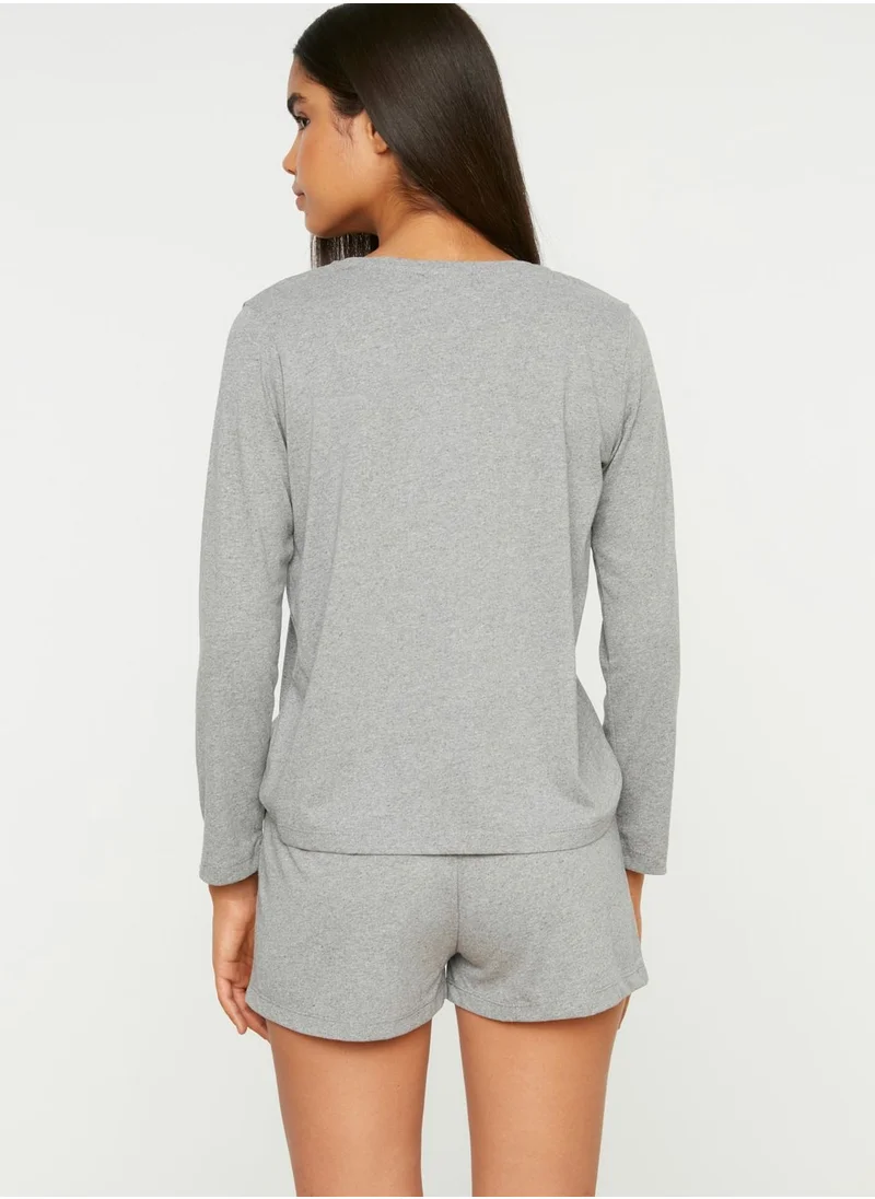 trendyol Knitted Pyjama Set