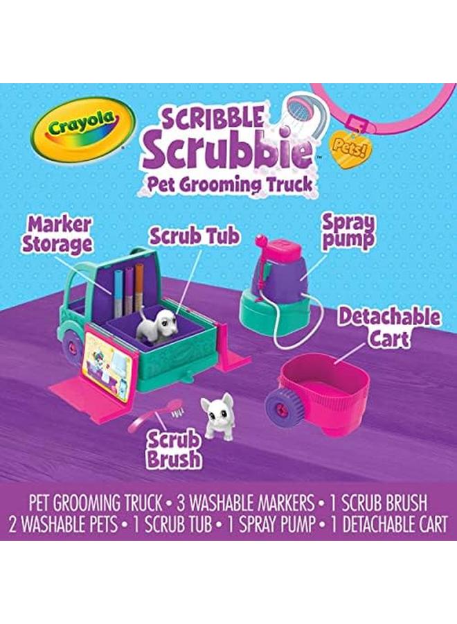 Crayola Scribble Scrubbie Pets Grooming Truck - Image 2