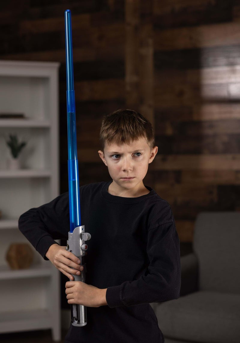 STAR WARS Lightsaber Forge Luke Skywalker Electronic Extendable Blue Lightsaber Toy, Customizable Roleplay Toy, Kids Ages 4 and Up - Image 2