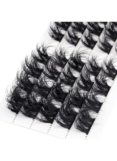 Focipeysa Lash Clusters Diy Eyelash Extensions 5-15Mm Mixed Length Individual Eyelash Extensions Fluffy Clusters Lashes D Curl Individual Eyelashes Salon Use Diy Extensions (D-0.10-5-15Mm)  - Image 4