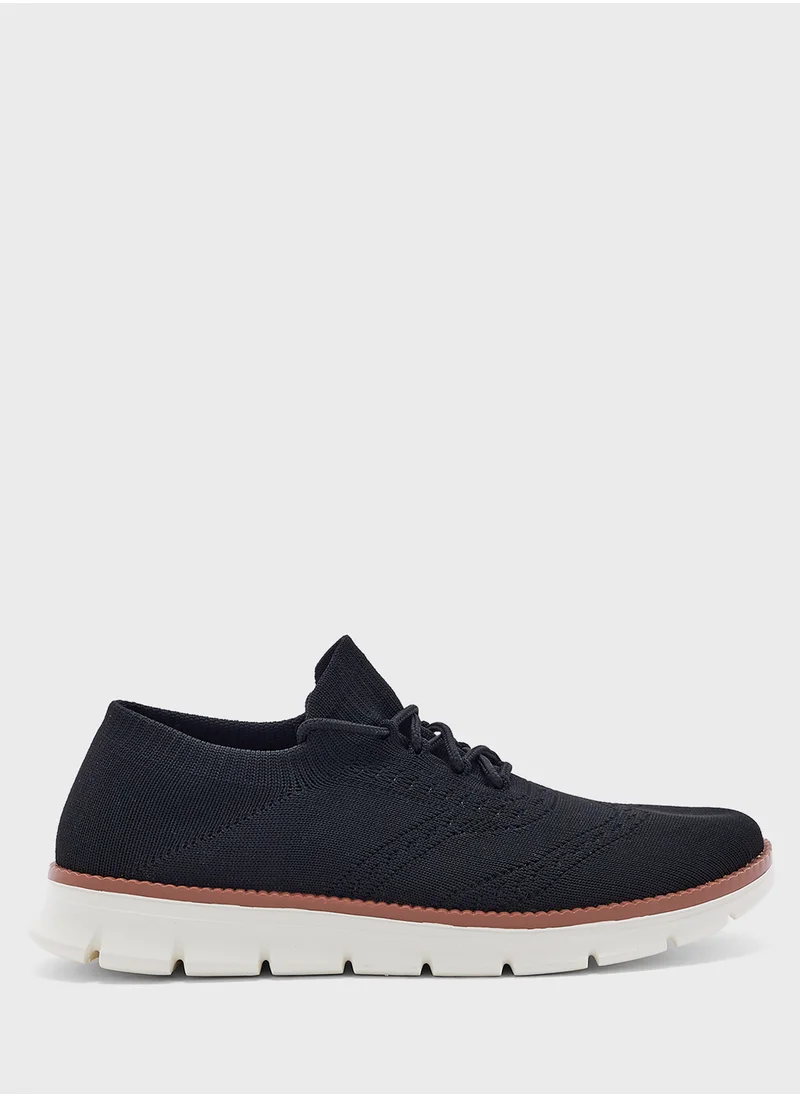 روبرت وود Casual Knitted Lace Ups