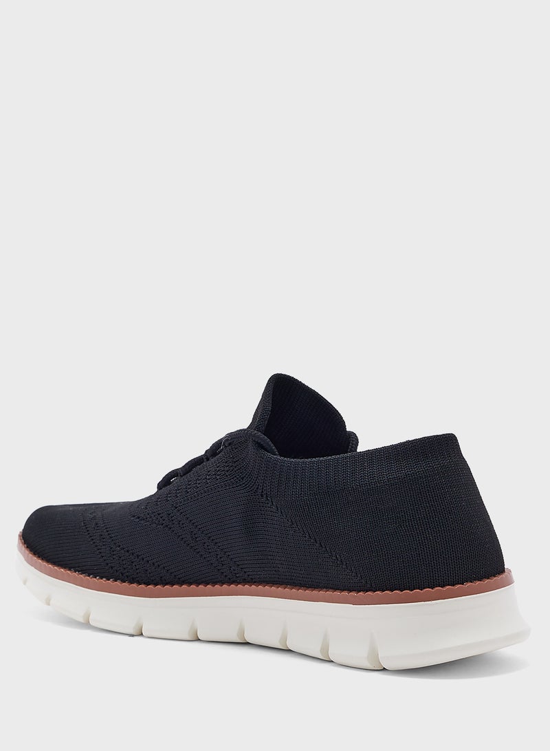 Robert Wood Casual Knitted Lace Ups - Image 2