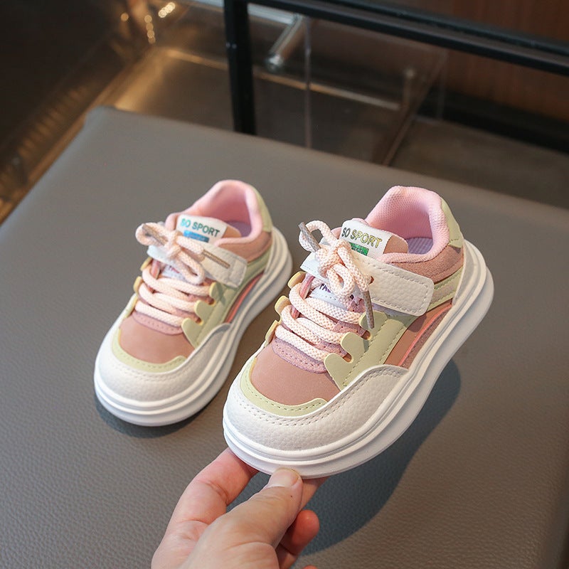 Men'S Baby Leather Sneaker 2025 Spring New Children'S Shoes Children'S Casual Breathable Torre Shoes For Learning - Image 5