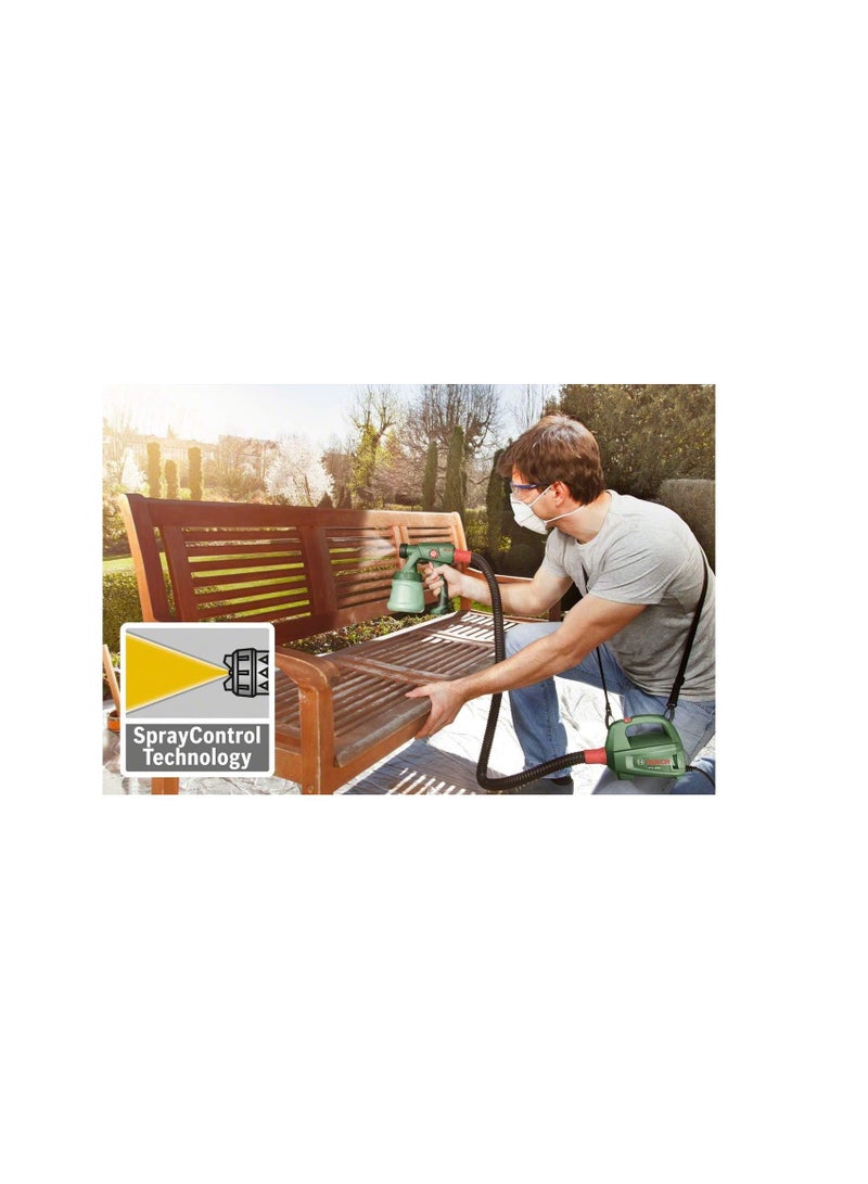 BOSCH Paint Spray System Fast And Even Coats On Textured Surfaces And Edges - Image 3