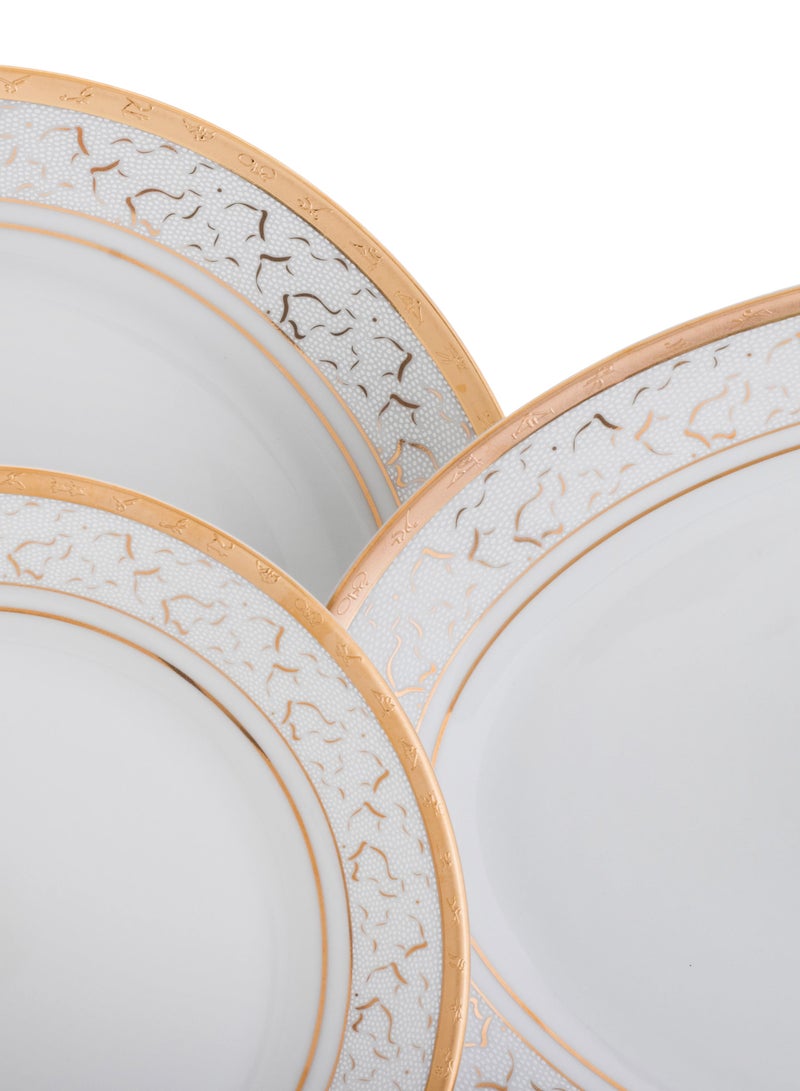 CASA ROSA Porcelain Dinner Set 32-Piece for 6 People - Image 5