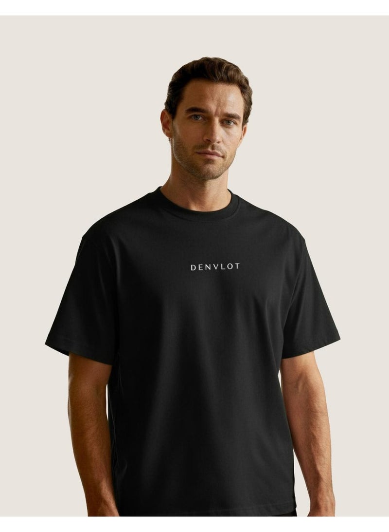 Denvlot Signature T-Shirt Black