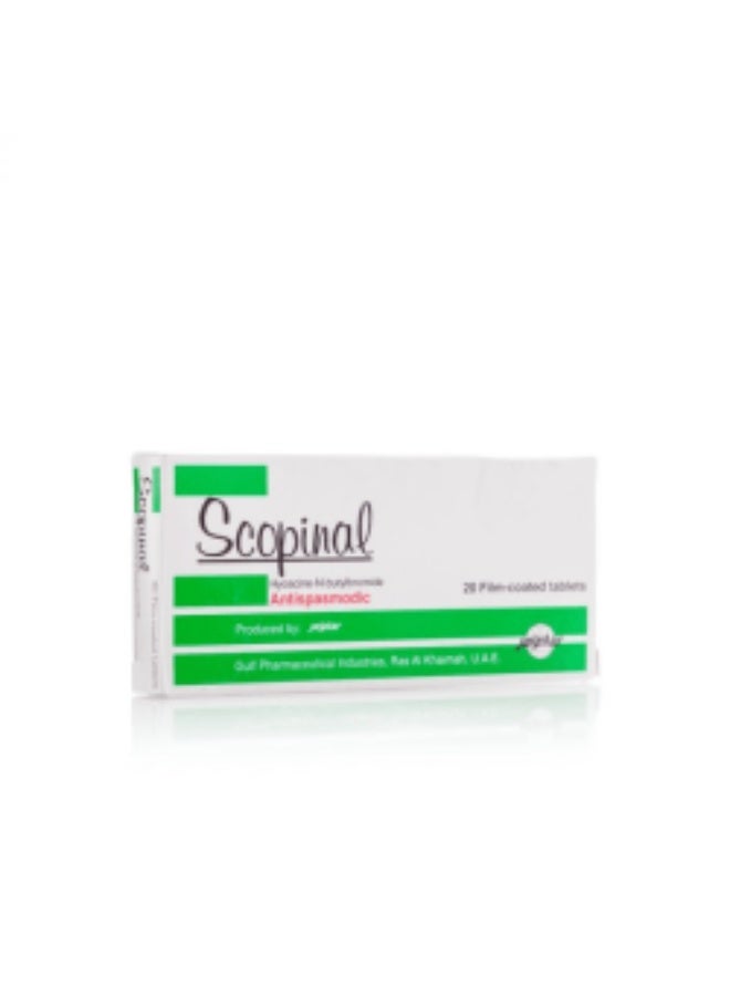 Scopinal Antispasmodic Tablets 20-Pack - Image 1