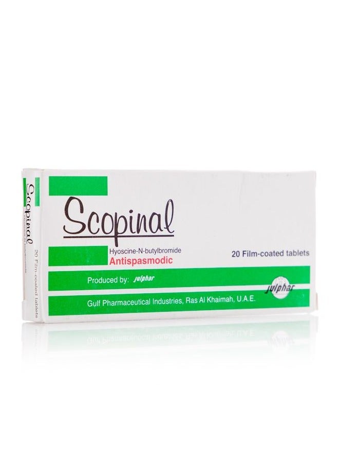 Scopinal Antispasmodic Tablets 20-Pack - Image 2