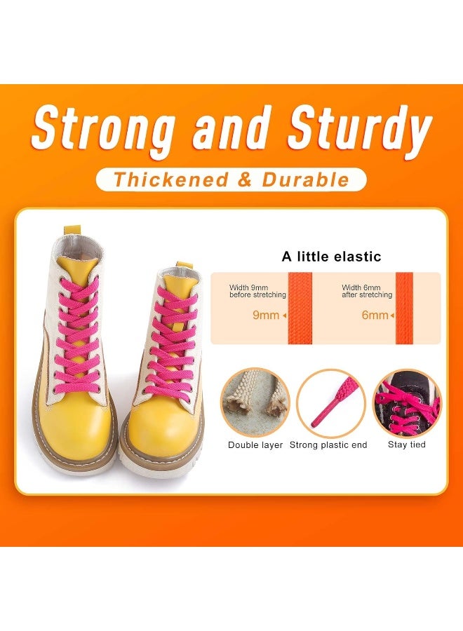 VSUDO VSUDO Flat Sneaker Shoe Lace, Flat Shoe String for Sneaker, Athletic Shoelace  - Image 3