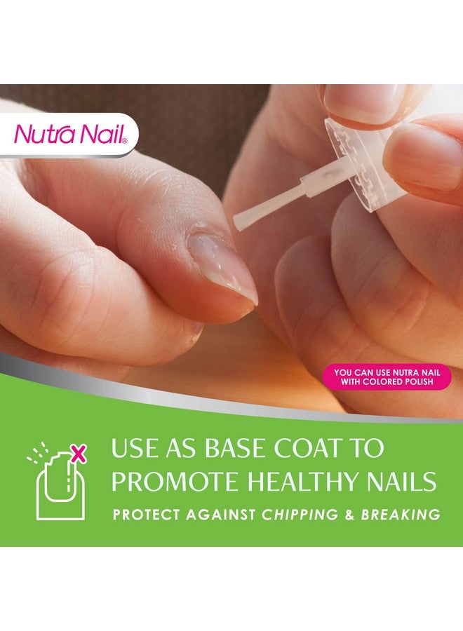 Nutra Nail علاج نمو سريع لمدة 5 إلى 7 أيام مقوي أظافر الكيراتين ومقوي الأظافر للأظافر الرقيقة والهشة والتالفة (0.47 أونصة سائلة) - Image 5