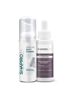 Men’S Regrowth Travel Kit: Leave-In Foamer 5% Minoxidil. Achieve Thicker Fuller And Healthier Looking Hair With Shapiro Md 1 Month Supply - pzsku/ZD4A9218BB6B06968C0D3Z/45/_/1685169266/6cdb23af-7874-4d6d-9255-c0628c47e264