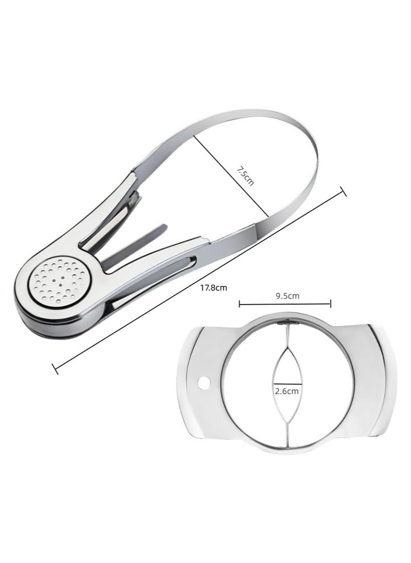 Oasisgalore - Stainless Steel Mango Cutter - Extra Large Fruit Core Remover for Kitchen Use - Image 1