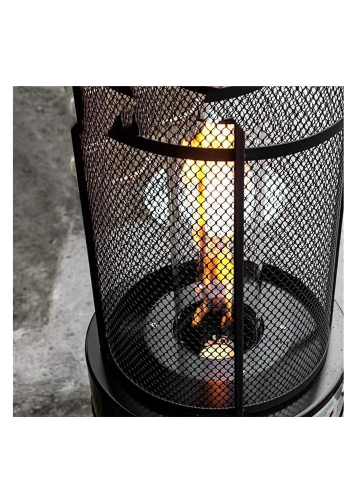 Patio Heater Outdoor – 46,000 BTU Mushroom Style Gas Heater | Freestanding Propane LPG Heater for Garden, Terrace & Outdoor Heating - Image 3