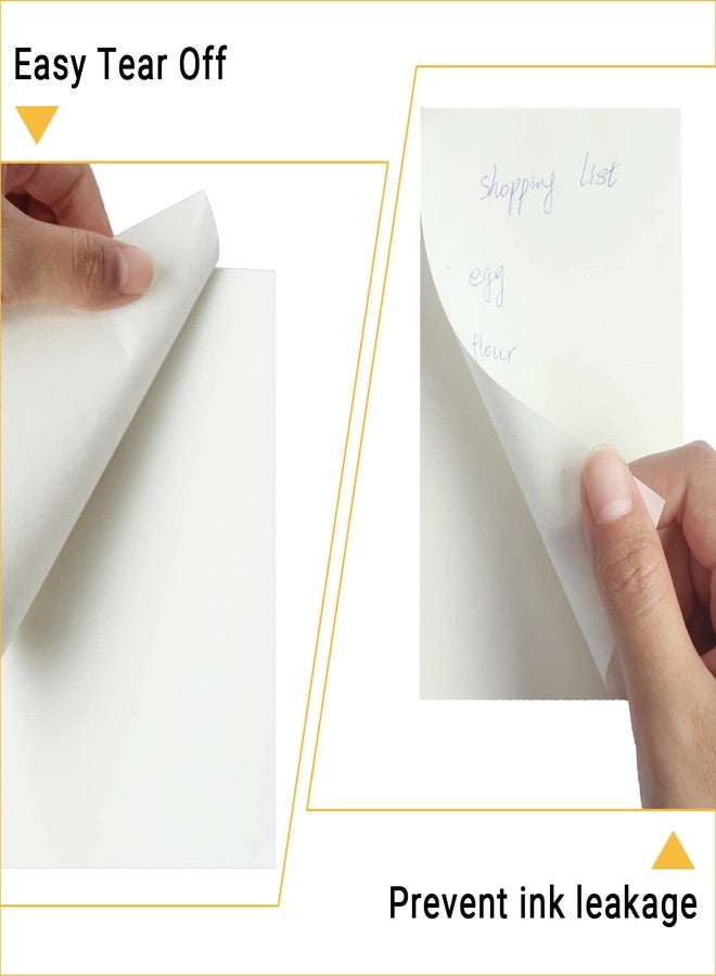 suituts 24 Pack 4X6 Inch Memo Pads, Blank Note Pad, Bulk (2400 Sheet) - Image 3