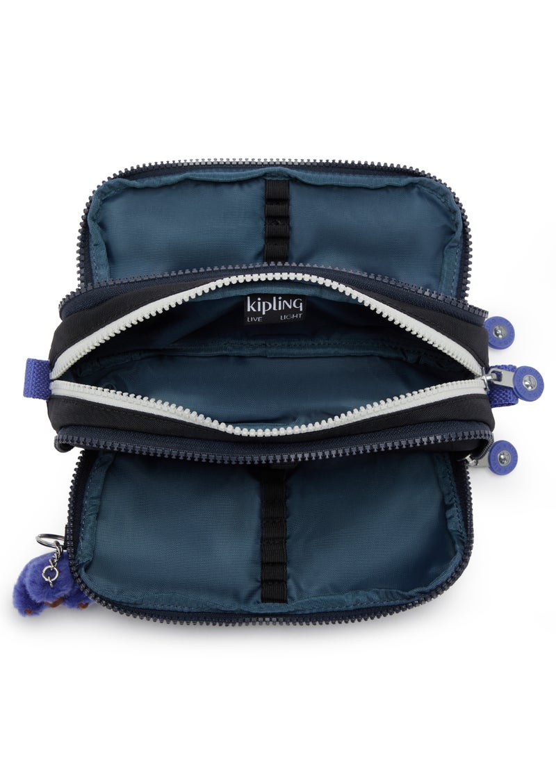 kipling Gitroy Practical Pen Case With Organization, 16 Pen Loops, 1L, 0.13kg - True Block (Mixed Colors) - Image 3