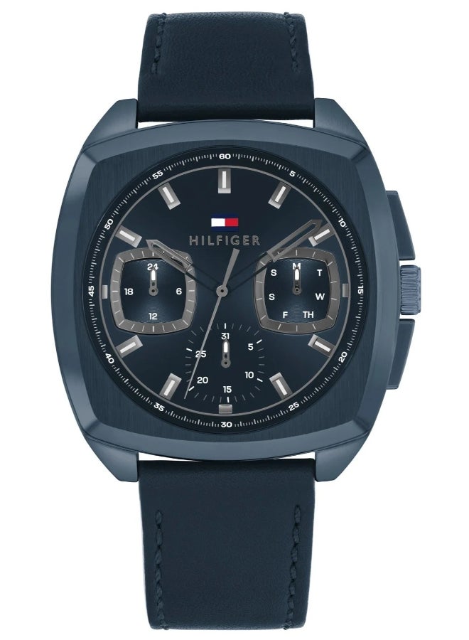 TOMMY HILFIGER Men's Blue Dial Analog Quartz Watch 41 mm -  1710558 