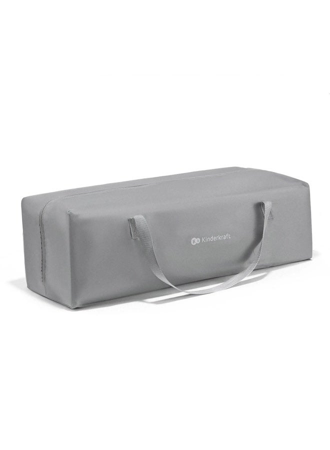 Kinderkraft - Ziki Foldable Playpen - Grey - 126.5 x 126.5 cm - Image 2