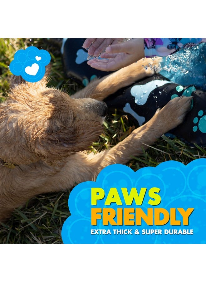 SplashEZ - Non Slip Splash Pad For Kids And Dogs 69’’ Extra Large Sprinkler Kids Dog Water Summer Toys Great Outdoor Toys Toddlers 13 Ages 48 Wading Pool Backyard - Image 1