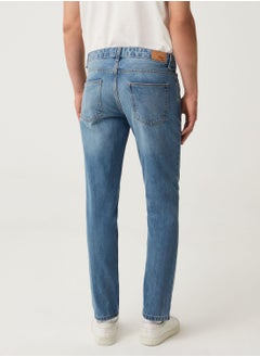 Ovs OVS Slim Fit Jeans With Discolouring  - Image 3