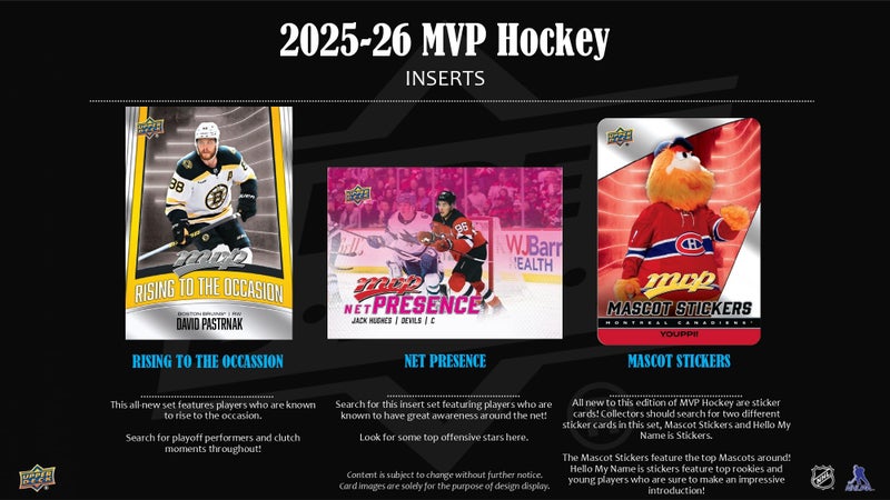 Upper Deck 2025-26 Upper Deck MVP Hockey Blaster Box - Image 3