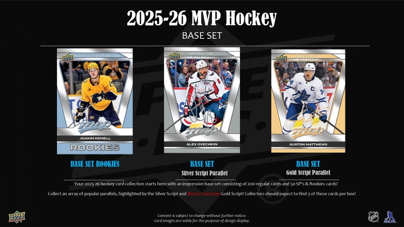 Upper Deck 2025-26 Upper Deck MVP Hockey Blaster Box - Image 2