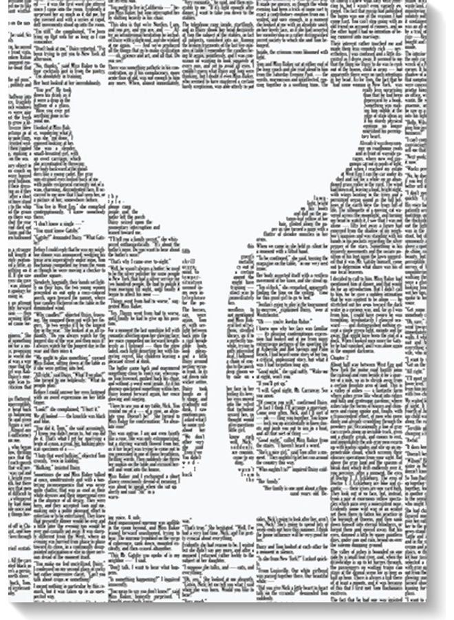 RYN Glasses Wall Art Multicolour 40x60cm - Image 2