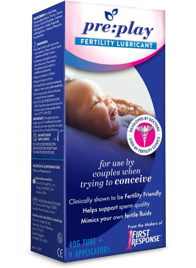 Pre:play Fertility Friendly Lubricant 40g