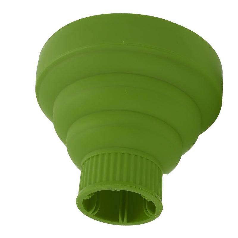 Universal Collapsible Hair Dryer Diffuser Portable Travel Folding Hair Blow Dryer DiffuserGreen - Image 5