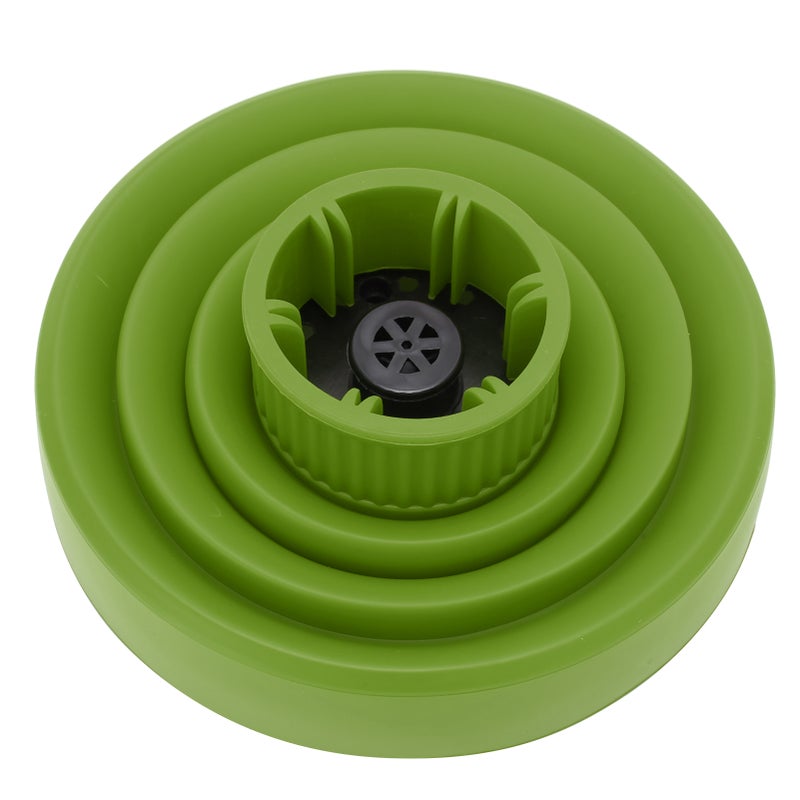 Universal Collapsible Hair Dryer Diffuser Portable Travel Folding Hair Blow Dryer DiffuserGreen - Image 3