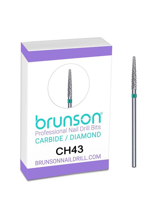 brunson رؤوس مثقاب الأظافر الماسية أدوات العناية بالأظافر CH45 - Image 1