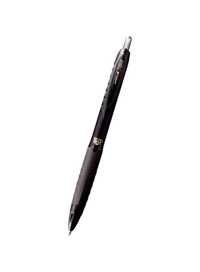 Uni Mitsubishi (Uni) 0.5Mm Bullet Tip Gel Pen For Financial Daily Writing Exam Umn-307 1Pc/Pack Black - Image 1