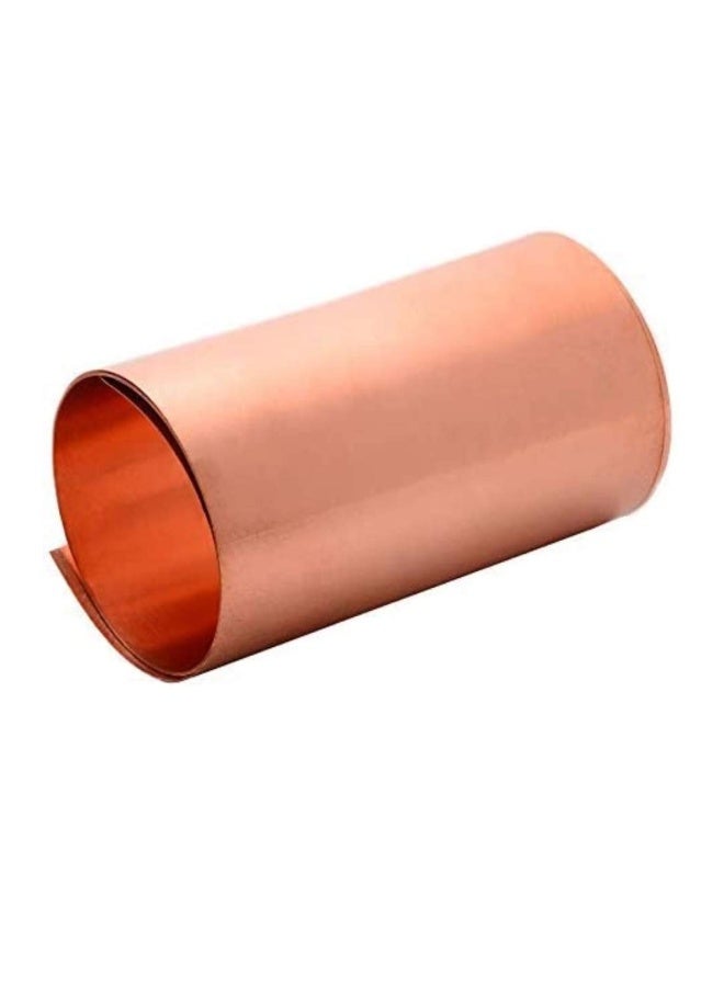 Aviation Metal And Alloys 99.9% Pure Copper Sheet Foil Long For Experiments Art Crafts Crafting Embossing | Vastu | Baby Toys | Designing Embossing | Vastu | Foil Art Copper Foil0.05Mm Thick 100Mm X  - Image 3