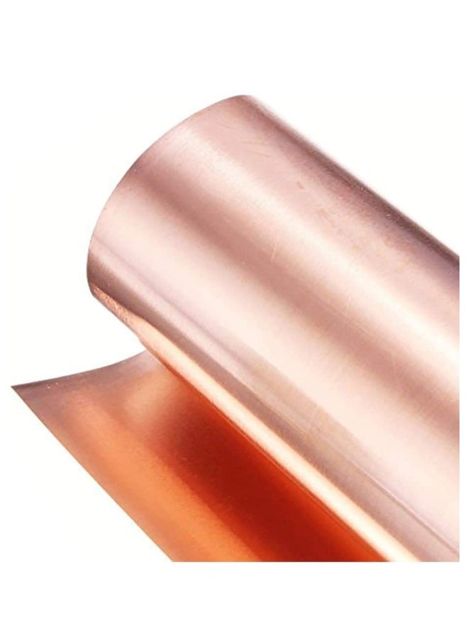 Aviation Metal And Alloys 99.9% Pure Copper Sheet Foil Long For Experiments Art Crafts Crafting Embossing | Vastu | Baby Toys | Designing Embossing | Vastu | Foil Art Copper Foil0.05Mm Thick 100Mm X  - Image 2