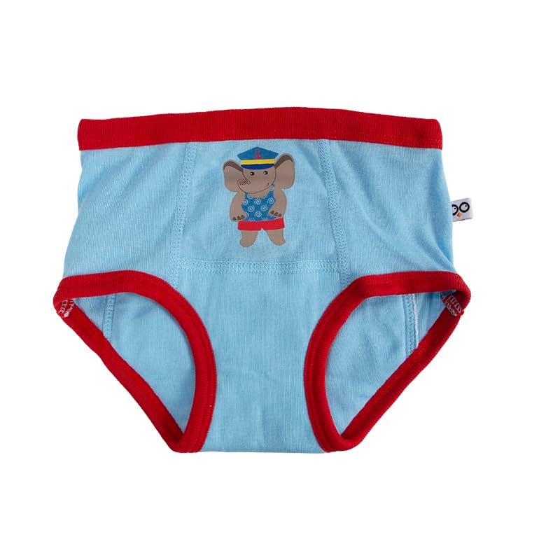 ZOOCCHINI Toddler 3-Pack Potty Training Pants – Soft Organic Cotton Underwear with Absorbent Padding and Fun Designs, Maritime Mates, 2T/3T - Image 3