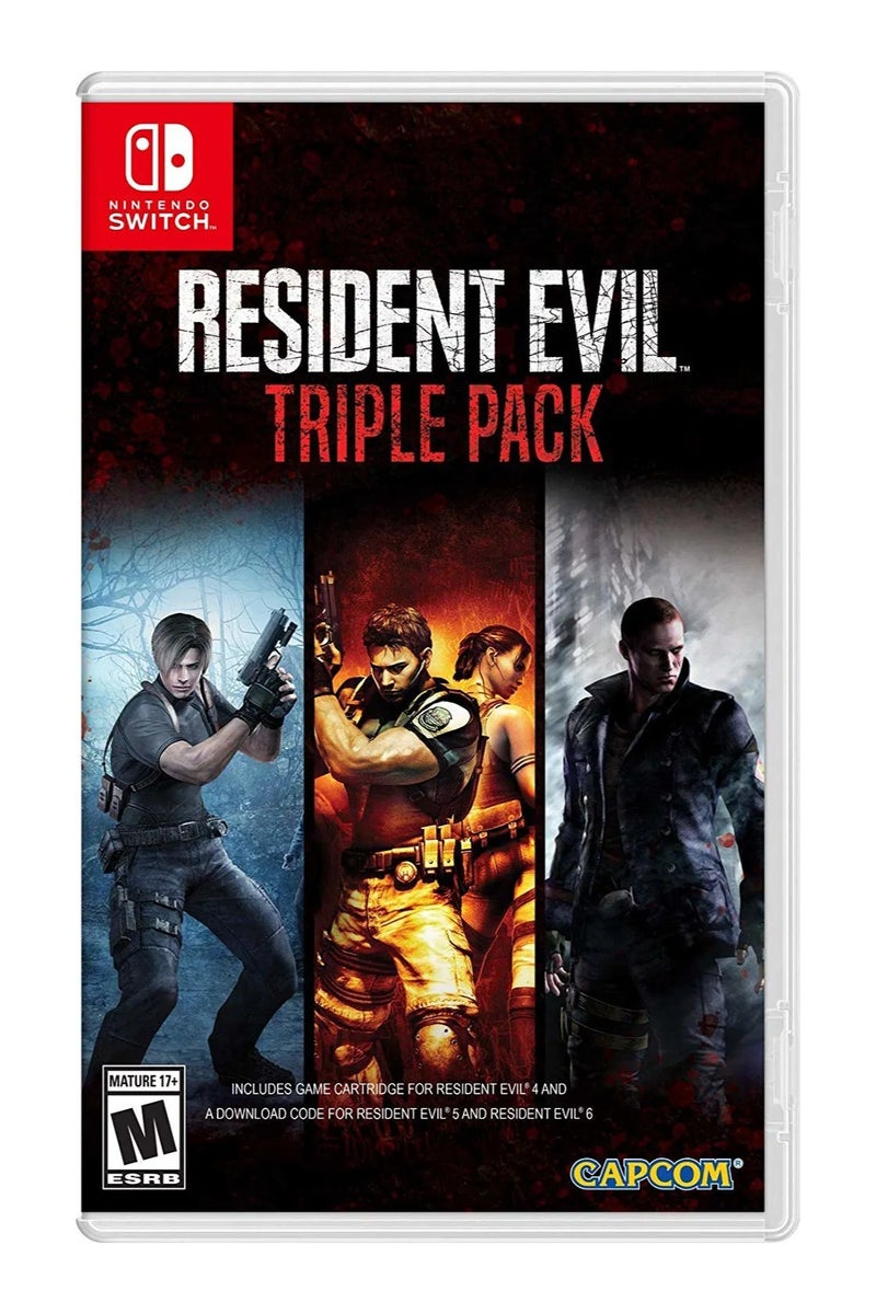 سويتش 0 Resident Evil Triple Pack - نينتندو سويتش - مجموعة ألعاب الرعب والبقاء - Image 1