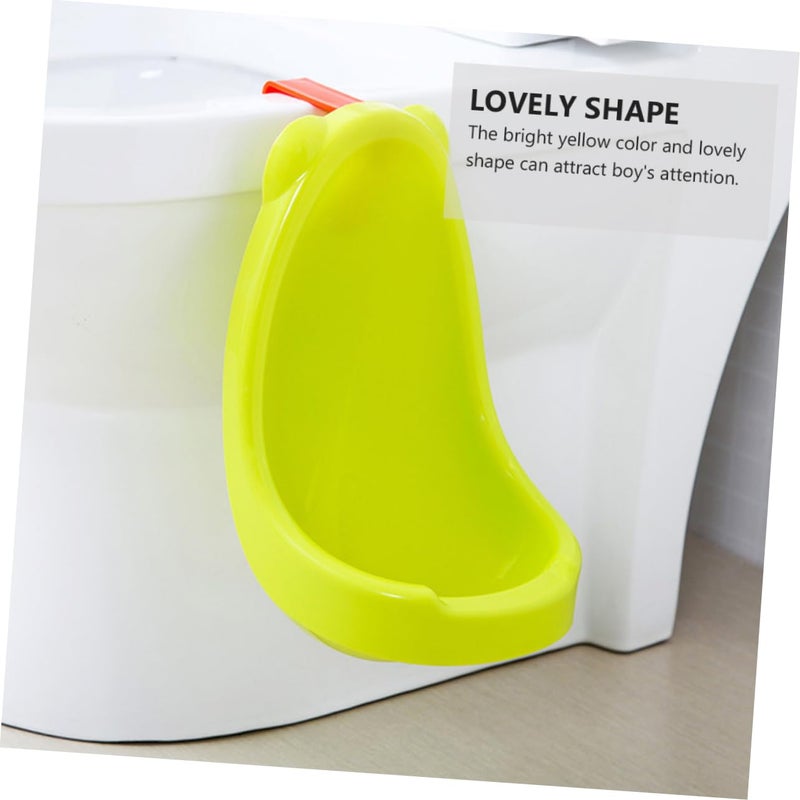 Yellow Hanging Urinal For Boys Standing Toilet Trainer Safe Convenient Easy Install - Image 3