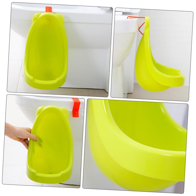 Yellow Hanging Urinal For Boys Standing Toilet Trainer Safe Convenient Easy Install - Image 4