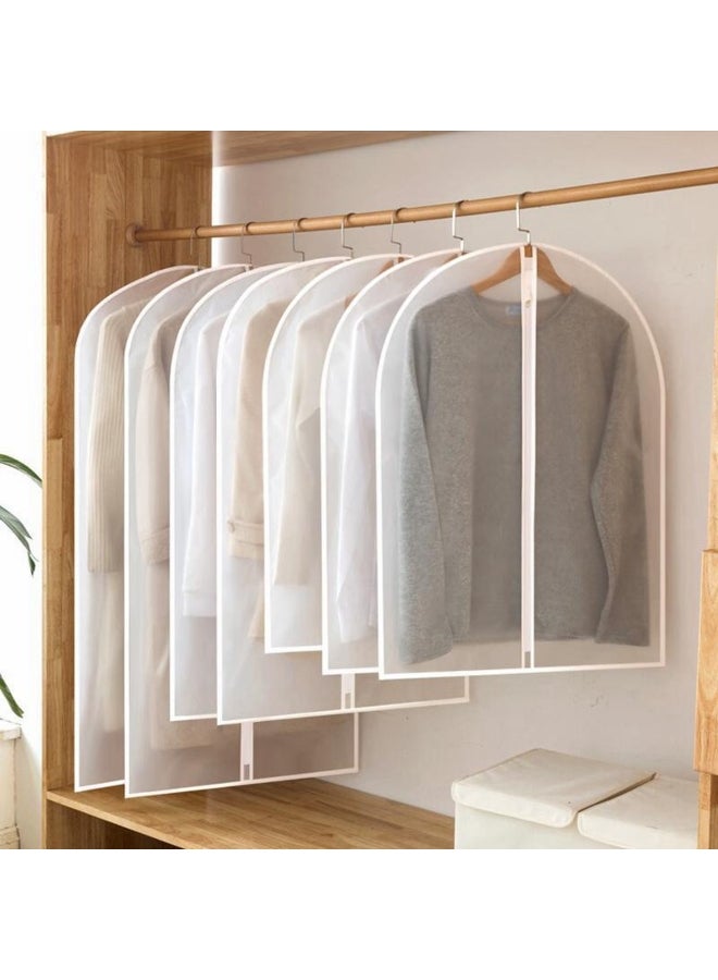 1pc Clothes Hanging Dust cover wedding Dress Cover Suit Coat Storage Bag Garment bags Organizer Wardrobe Hanging Clothing Organizers ZPG 