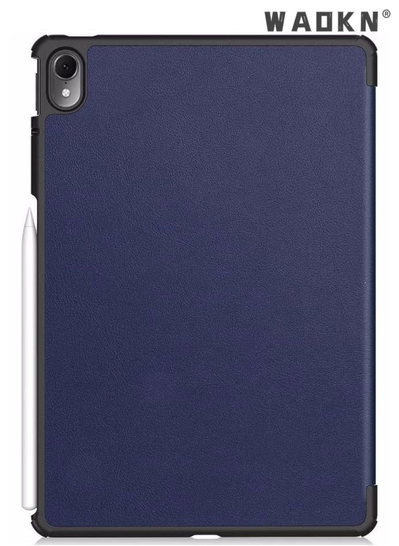 vesus For Protective Case for Huawei Matepad Air 2023 11.5 inch, Tri-Fold Smart Tablet Case, Multi- Viewing Angles Stand Hard Shell Folio Case Cover with Auto Wake Sleep for HUAWEI Matepad Air 2023, Blue - Image 5