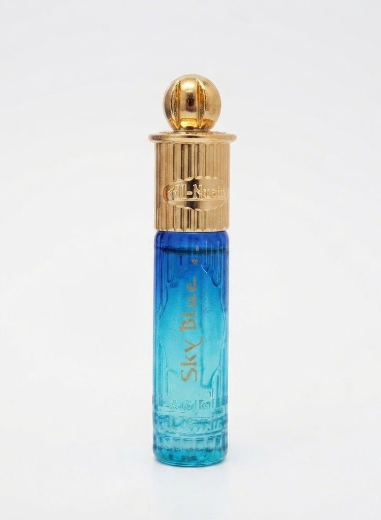 Al Nuaim Al-Nuaim Sky Blue Attar Roll On Perfume Oil 6ml | Alcohol Free Concentrated Ittar for Men & Women | Long Lasting Premium Fresh Arabic Fragrance | Pocket Size Roll-On Attar - Image 2
