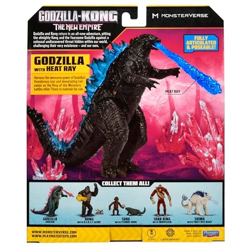 Godzilla جودزيلا × كونغ تمثال عمل 6 إنش من سلسلة الأساس مع شعاع الحرارة - Image 5