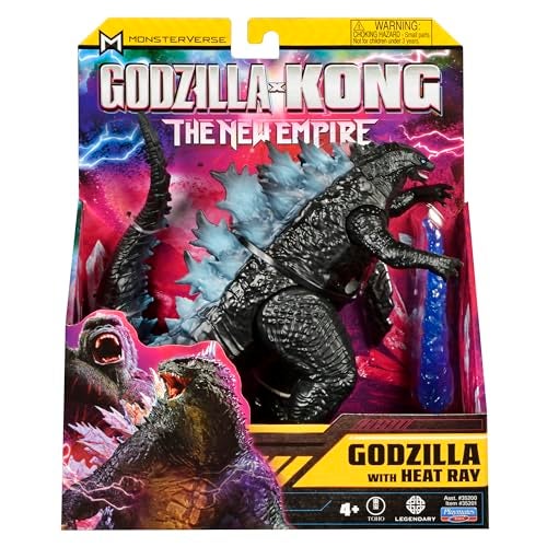 Godzilla جودزيلا × كونغ تمثال عمل 6 إنش من سلسلة الأساس مع شعاع الحرارة - Image 3